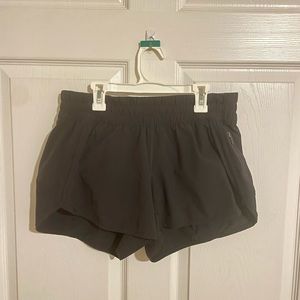 Lululemon tracker shorts 4” black size 10